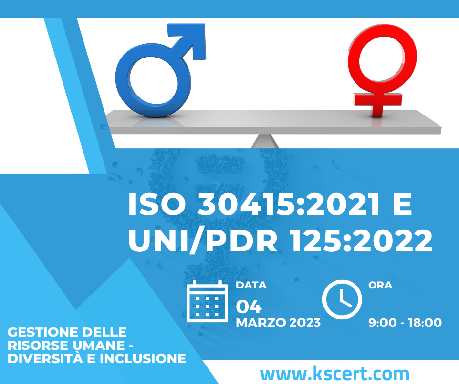 ISO 30145:2021 E UNI PDR 125:2022